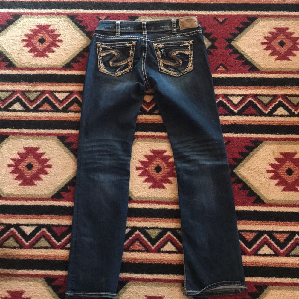 Silver jeans